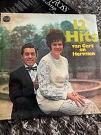 Gert en Hermien - 12 Hits Vinyl LP, Cd's en Dvd's, Vinyl | Nederlandstalig, Ophalen of Verzenden, Gebruikt, Levenslied of Smartlap