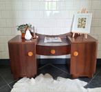 Vintage kaptafel meubel, tv kast, wandkastje, sideboard, Ophalen, Gebruikt, 100 tot 150 cm, Nvt