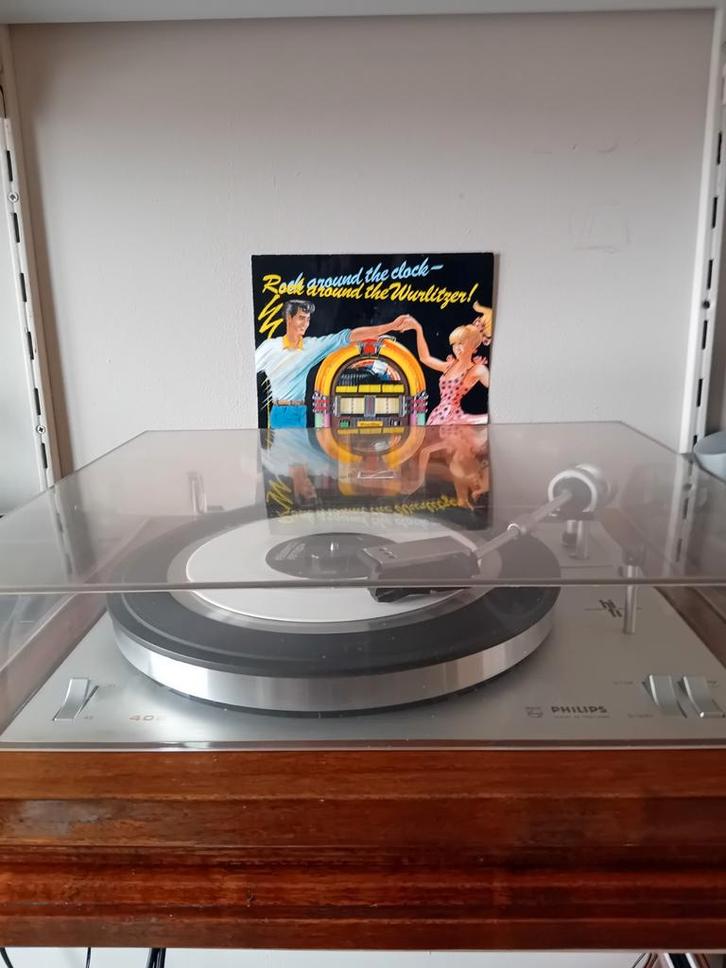 Philips 408 Platenspeler - Top Geluid!, Audio, Tv en Foto, Platenspelers, Gebruikt, Platenspeler, Philips, Ophalen of Verzenden