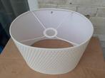 Lampenkap, Linka, naturel, rond, ovaal, etc, crèmekleurig 2, Huis en Inrichting, Ophalen, 25 tot 50 cm, Zo goed als nieuw, Lampenkap, Linka, naturel, rond, ovaal, etc, crèmekleurig