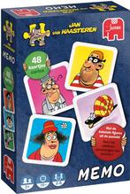 Jumbo Memo Jan van Haasteren - Kaartspel, Drie of vier spelers, Verzenden, Nieuw, Jumbo spellen