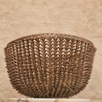 Grote handgevlochten mand / decoratieve schaal – ø 45 cm, Mand, Rond, Ophalen of Verzenden, Zo goed als nieuw