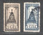 Nederland 1923 - 25-jarig regeringsjubileum - NVPH 131/132, Postzegels en Munten, Postzegels | Nederland, Verzenden, T/m 1940