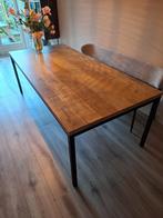 Eettafel Hartog Wonen 220x100 cm, Ophalen, 200 cm of meer, 50 tot 100 cm, Zo goed als nieuw