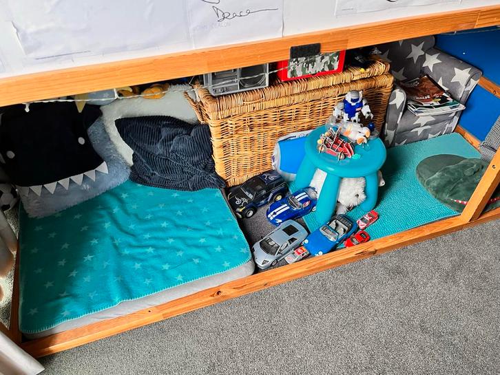 Leuke Hoogslaper - Ideaal voor Kinderkamer!, Kinderen en Baby's, Kinderkamer | Bedden, Gebruikt, 180 cm of meer, 85 tot 100 cm