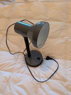 Bureaulamp grijs, Huis en Inrichting, Lampen | Lampenkappen, Ophalen, Grijs, Rond