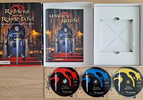 Ridders van de Ronde Tafel (CIB - Zeldzaam) -Big Box PC, Spelcomputers en Games, Games | Pc, Zo goed als nieuw, Strategie en Constructie