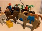 Playmobil paarden en poppetjes, Ophalen of Verzenden, Gebruikt