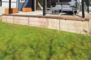 Steenschotten B-keus Tropisch Hardhout 140x70x3,5cm beschikbaar voor biedingen