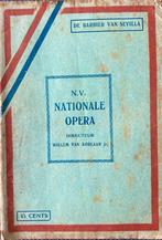 Opera de barbier van Sevilla Rossini 1928 tekstboekje, Gelezen, Artiest, Ophalen of Verzenden, Rossini