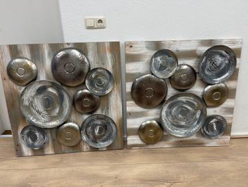 Trendy wanddecoratie € 20 per stuk WEG=WEG! beschikbaar voor biedingen