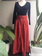 Mooie DIDI Lange Rode Katoenen Rok Maat 38, Kleding | Dames, Rokken, Maat 38/40 (M), Ophalen of Verzenden, Zo goed als nieuw, Rood