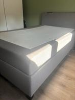 Grijze Twijfelaar Boxspring 120x200, Ophalen, Zo goed als nieuw, Twijfelaar, 120 cm
