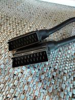 Scart kabel 1 meter, Audio, Tv en Foto, Audiokabels en Televisiekabels, Ophalen, Zo goed als nieuw, Minder dan 2 meter, Scartkabel