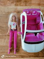 Barbie pop met kleding Fiat 500 en auto, Verzamelen, Ophalen of Verzenden, Gebruikt, Kleertjes