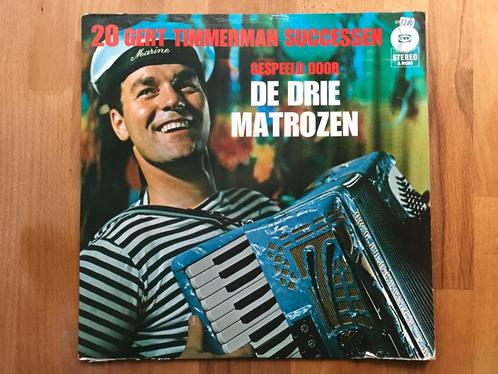 LP 20 Gert Timmerman successen gespeeld door de Drie Matroze, Cd's en Dvd's, Vinyl | Nederlandstalig, Gebruikt, Overige genres
