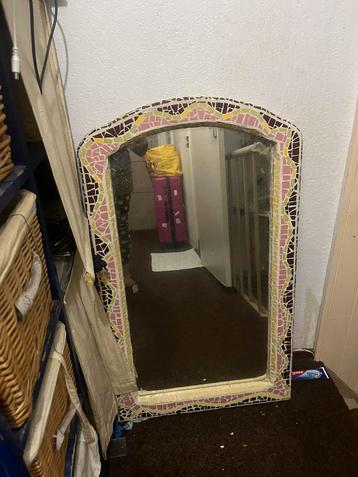 Mooie zwaar spiegel Manreel Monro schielderij allebei 45 beschikbaar voor biedingen