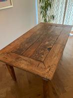 Robuuste eikenhouten eettafel 180x92x80xm, Huis en Inrichting, Tafels | Eettafels, Ophalen, Gebruikt, Eikenhout, 50 tot 100 cm
