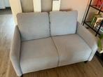 Grijze bank, Huis en Inrichting, Ophalen, Hout, Gebruikt, Tweepersoons
