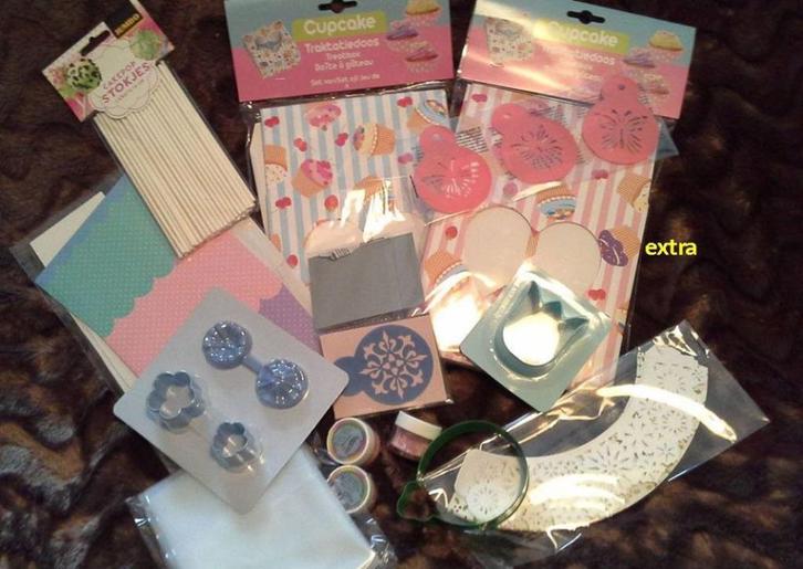 taarten en cupcakes maken en decoreren, Hobby en Vrije tijd, Taarten en Cupcakes maken, Zo goed als nieuw, Overige typen, Taarten of Cupcakes