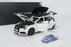 1:18 Audi RS6 Avant C7, Kleur: Wit. HQ Model!, Hobby en Vrije tijd, Modelauto's | 1:18, Overige merken, Auto, ., Nieuw