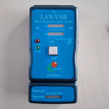 Lan/ Usb Kabel Tester beschikbaar voor biedingen