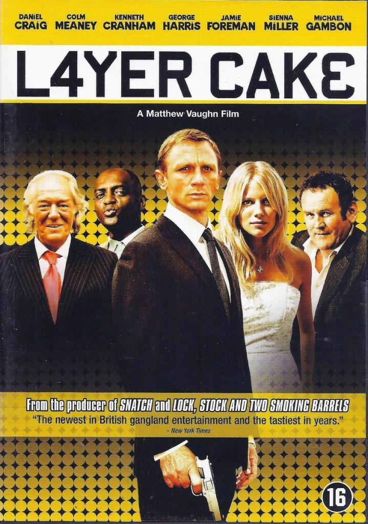 Layer Cake DVD, Cd's en Dvd's, Dvd's | Actie, Zo goed als nieuw, Actie, Vanaf 16 jaar, Verzenden