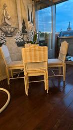 Prachtige tuinset rotan, Tuin en Terras, Ophalen, Zo goed als nieuw, Stoel