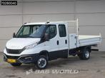 Iveco Daily 35C16 3.0L Kipper Dubbel Cabine met Kist 3,5t tr, Stof, Gebruikt, Euro 6, 4 cilinders