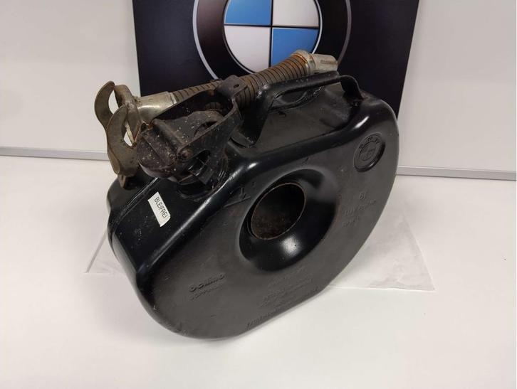 BMW stalen reservetank 6 ltr Bellino E30 E28 E12 E23 etc, Auto diversen, Overige Auto diversen, Ophalen of Verzenden