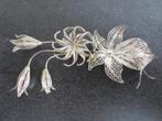 Sieraden: Zilveren Broche/Speld Handgemaakte uit Indonesië., Ophalen of Verzenden, Zo goed als nieuw, Zilver, Zilver