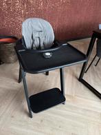 Stokke Steps kinderstoel met babyset en tray zwart eiken, Ophalen, Gebruikt, Meegroeistoel, Gordel(s)