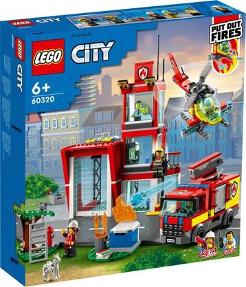 LEGO City Brandweerkazerne - 60320 - Nieuw in OVP beschikbaar voor biedingen