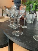 Kristallen likeur- en wijnglazen set, Antiek en Kunst, Ophalen
