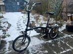 Brompton vouwfiets met 3 versnellingen en hoge zadelpen, Fietsen en Brommers, Ophalen, Gebruikt, Brompton, Heren