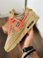 Nike air max 90 “off-white” desert ore EU43, Kleding | Heren, Schoenen, Ophalen of Verzenden, Bruin, Zo goed als nieuw, Sneakers of Gympen