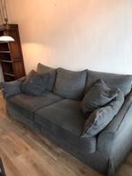Comfortabele bank grijs, Huis en Inrichting, Banken | Bankstellen, Ophalen, Gebruikt, 75 tot 100 cm, Rechte bank