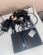 Sony Playstation 2+ 2 controllers+ 6 spellen+memorycard, Spelcomputers en Games, Spelcomputers | Sony PlayStation 2, Ophalen, Gebruikt