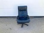 KEBE | Deense Design Draai Relax Fauteuil, Huis en Inrichting, Fauteuils, Minder dan 75 cm, Ophalen of Verzenden, Zo goed als nieuw