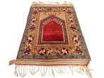 Handgeknoopt oosters wol Mirab tapijt Turkije 91x126cm