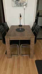 Vedde eettafel jysk 120x80 met stoelen, Huis en Inrichting, Ophalen, Zo goed als nieuw