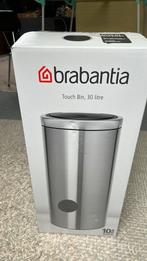 Brabantia vuilnisbak 30 liter platium grijs NIEUW, Huis en Inrichting, Woonaccessoires | Prullenbakken, Ophalen of Verzenden, Nieuw