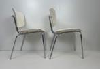 2 x Segis Slide Chair wit Matteo Thun Antonio Rodriguez, Huis en Inrichting, Stoelen, Metaal, Twee, Design, Wit