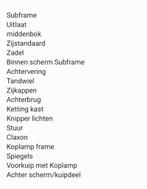 Honda cb 500 onderdelen, Tickets en Kaartjes, Kortingen en Cadeaubonnen, Eén persoon, Kortingsbon, Overige typen