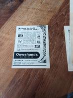 Advertentie Ouwehand s dierenpark Rhenen steek uw hoofd 1954, Verzamelen, Dierenverzamelingen, Gebruikt, Ophalen of Verzenden