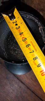 Gietijzeren kandelaar geurbrander geur brander oliebrander 1, ., Zwart, Ophalen of Verzenden, Zo goed als nieuw