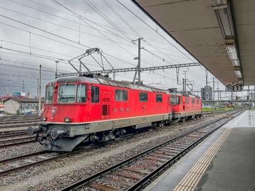 HAG 160 SBB rode eloc RE 4/4 II nieuw in ovp . voor Marklin  beschikbaar voor biedingen