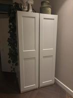 2x PAX Basiselement kledingkast, wit, 50x58x201 cm, Ophalen