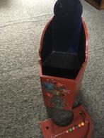 antiek houten pop kinder stoel met bloem, Ophalen, Gebruikt, Overige typen