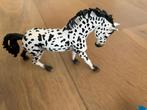 Schleich paard zwart wit, Verzamelen, Poppetjes en Figuurtjes, Ophalen, Zo goed als nieuw